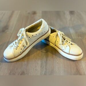 Crown Vintage Kalinda Comfort Womens Studded Studded Lace Up Sneakers Size 7 M